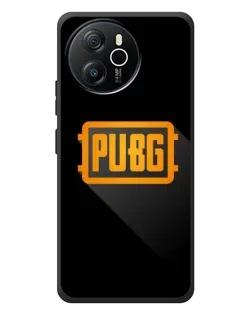 Чехол для Blackview Shark 8 с картинкой «PUBG — рамка лого»