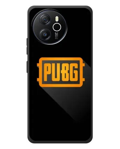 Чехол для Blackview Shark 8 с картинкой «PUBG — рамка лого»