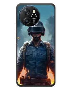 Чехол для Blackview Shark 8 с картинкой «PUBG — реалистичный герой»
