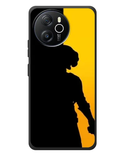 Чехол для Blackview Shark 8 с картинкой «Тень воина PUBG»