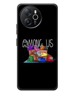 Чехол для Blackview Shark 8 с картинкой «Логотип Among Us»