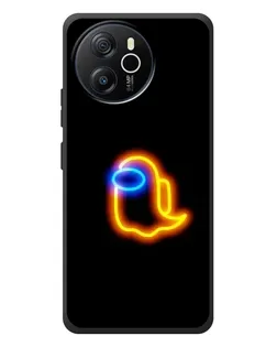 Чехол для Blackview Shark 8 с картинкой «Among Us неоновое сияние»