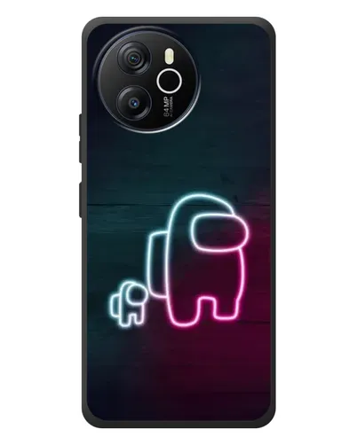 Чехол для Blackview Shark 8 с картинкой «Among Us неон-арт» Чехол для Blackview Shark 8 с картинкой «Among Us неон-арт»
