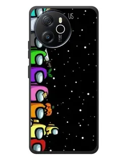Чехол для Blackview Shark 8 с картинкой «Команда Among Us»
