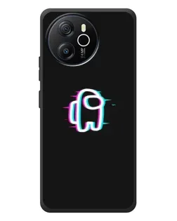 Чехол для Blackview Shark 8 с картинкой «Among Us неон»