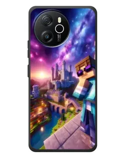 Чехол для Blackview Shark 8 с картинкой «Стив и космос»