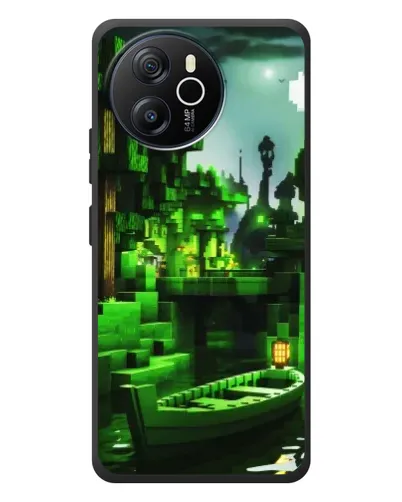 Чехол для Blackview Shark 8 с картинкой «Minecraft лесной пейзаж» Чехол для Blackview Shark 8 с картинкой «Minecraft лесной пейзаж»