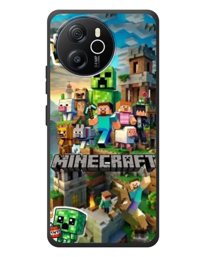 Чехол для Blackview Shark 8 с картинкой «Замок Minecraft» Чехол для Blackview Shark 8 с картинкой «Замок Minecraft»
