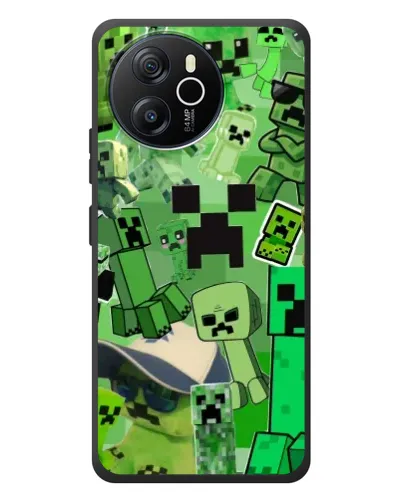 Чехол для Blackview Shark 8 с картинкой «Криперы Minecraft» Чехол для Blackview Shark 8 с картинкой «Криперы Minecraft»