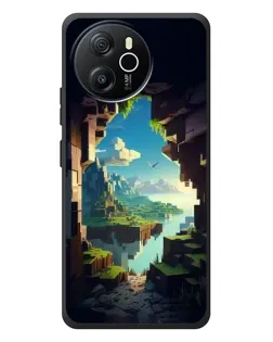 Чехол для Blackview Shark 8 с картинкой «Вид из пещеры»