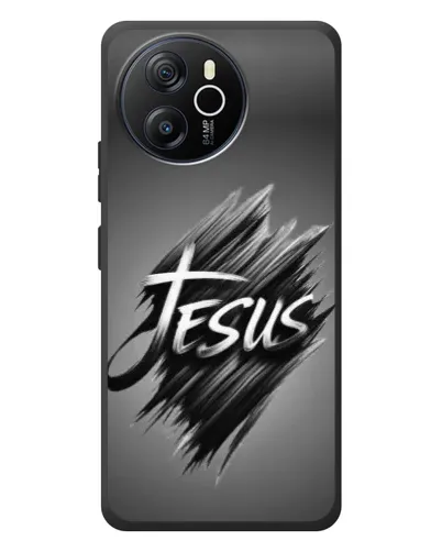 Чехол для Blackview Shark 8 с картинкой «Надпись Jesus Graffiti»