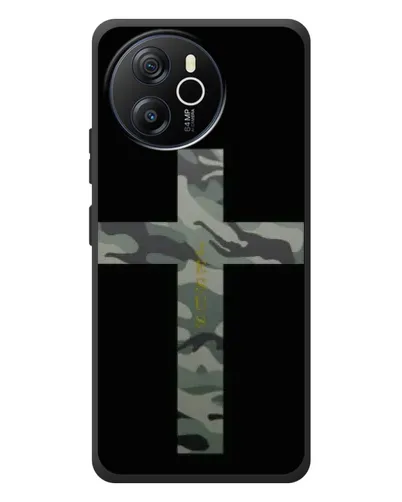 Чехол для Blackview Shark 8 с картинкой «Милитари Крест»