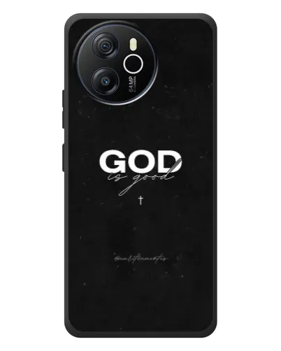 Чехол для Blackview Shark 8 с картинкой «GOD — Бог над всем»