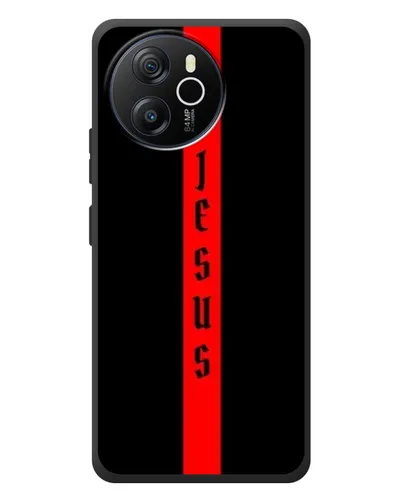 Чехол для Blackview Shark 8 с картинкой «Красная линия веры»