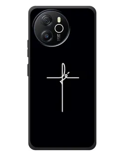 Чохол для Blackview Shark 8 з картинкою «Тонкий хрест»