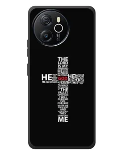 Чохол для Blackview Shark 8 з картинкою «Текстовий хрест»