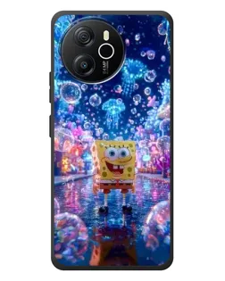 Чехол для Blackview Shark 8 с картинкой «Неоновый океан»