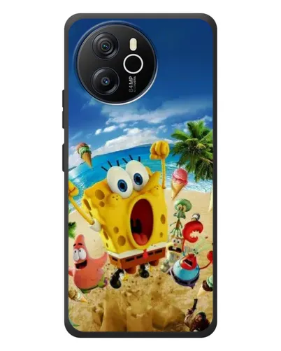 Чехол для Blackview Shark 8 с картинкой «Развлечения на пляже»