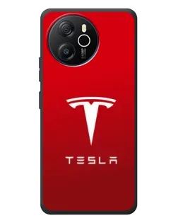 Чехол для Blackview Shark 8 с картинкой «Tesla Red Classic»