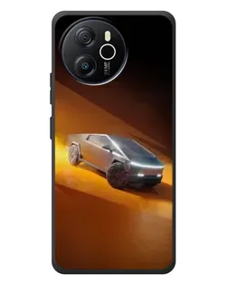Чехол для Blackview Shark 8 с картинкой «Cybertruck в пустыне»