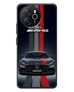 Чехол для Blackview Shark 8 с картинкой «Mercedes — белый карбон»