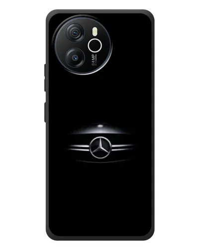 Чехол для Blackview Shark 8 с картинкой «Mercedes — абстрактные линии»