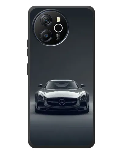 Чехол для Blackview Shark 8 с картинкой «Mercedes на черном»