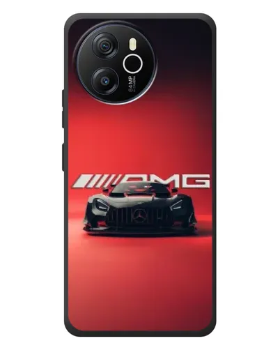 Чехол для Blackview Shark 8 с картинкой «Mercedes AMG — красная линия»