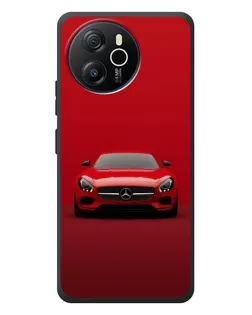 Чехол для Blackview Shark 8 с картинкой «Красный Mercedes AMG»