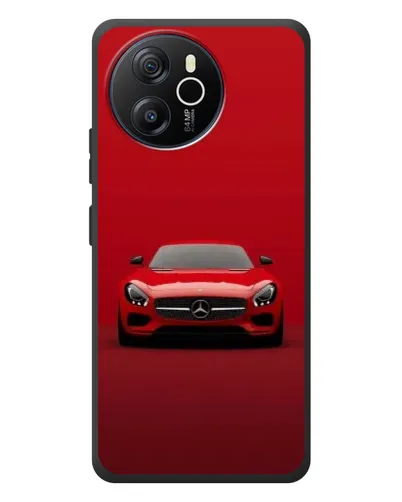 Чехол для Blackview Shark 8 с картинкой «Красный Mercedes AMG»