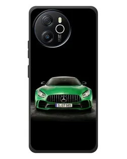 Чехол для Blackview Shark 8 с картинкой «Mercedes — неоновый лого»