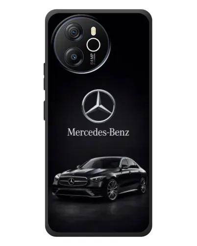 Чехол для Blackview Shark 8 с картинкой «Mercedes — решетка радиатора»