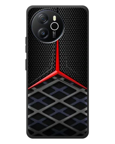 Чехол для Blackview Shark 8 с картинкой «Mercedes Carbon Grid»
