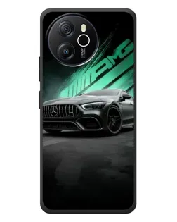 Чехол для Blackview Shark 8 с картинкой «Темный Mercedes AMG»
