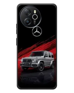 Чехол для Blackview Shark 8 с картинкой «Mercedes G-Class красный»
