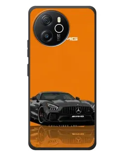 Чехол для Blackview Shark 8 с картинкой «Оранжевый Mercedes AMG»
