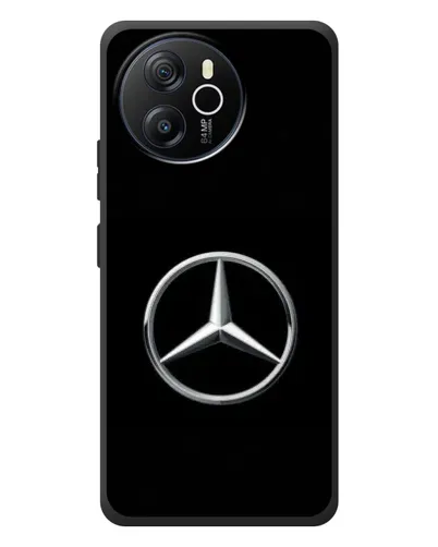 Чехол для Blackview Shark 8 с картинкой «Mercedes классический лого»