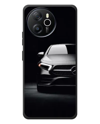 Чехол для Blackview Shark 8 с картинкой «Свет фар Mercedes»