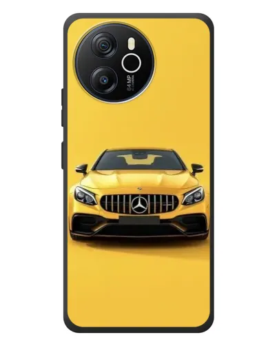 Чехол для Blackview Shark 8 с картинкой «Желтый Mercedes GT»