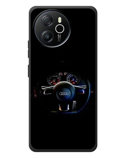 Чехол для Blackview Shark 8 с картинкой «Салон Audi — руль» Чехол для Blackview Shark 8 с картинкой «Салон Audi — руль»