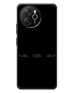 Чехол для Blackview Shark 8 с картинкой «Audi — световой подпись»