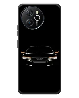 Чехол для Blackview Shark 8 с картинкой «Audi — ночной контур»