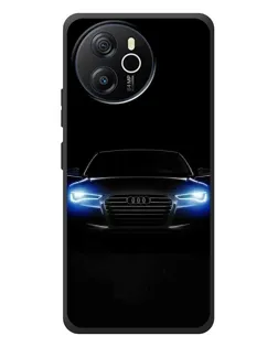 Чехол для Blackview Shark 8 с картинкой «Audi в неоне»