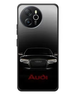 Чехол для Blackview Shark 8 с картинкой «Audi — градиентный контур»
