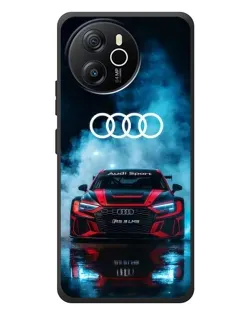 Чехол для Blackview Shark 8 с картинкой «Audi Sport — неон»