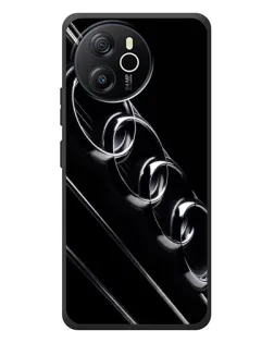 Чехол для Blackview Shark 8 с картинкой «Audi — абстрактные кольца»