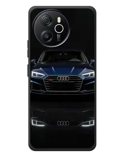 Чехол для Blackview Shark 8 с картинкой «Audi — ночное отражение»