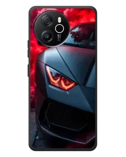 Чехол для Blackview Shark 8 с картинкой «Lamborghini красное сияние»