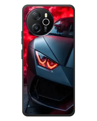 Чехол для Blackview Shark 8 с картинкой «Lamborghini красное сияние»