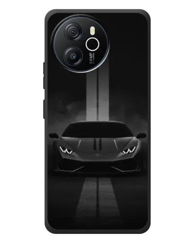 Чехол для Blackview Shark 8 с картинкой «Lamborghini симметрия дорог»